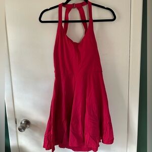 NWOT Halara Medium Softlyzer Backless Twisted Yoga Active Dress